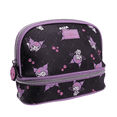 thumbnail image 5 of Impressions Vanity Kuromi Double Layer Makeup Bag with Top and Bottom Zippered Compartments, 5 of 5