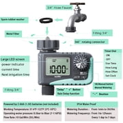 RainPoint Digital Hose Timer, Programmable Automatic Sprinkler Watering Controller for Garden Outdoor (ITV105)