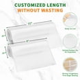 thumbnail image 2 of Aotto Vacuum Sealer Bags For Food, 6 Pack 3 Rolls 11" x 20' + 3 Rolls 8" x 20', Durable Cut-to-Length BPA Free Food Vac Bags for Storage, Meal Prep or Sous Vide, 2 of 7