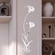 thumbnail image 3 of Etiqueta Engomada De La Pared Del Espejo Decoración Casera Moderna De La Flor, Cáscara Y Palo De DIY Para Superficies Lisas, 3 of 5