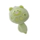 thumbnail image 5 of Colgante con forma de gato de peluche Strade Fareast Limited llavero verde, 5 of 8