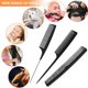 thumbnail image 5 of Comb, 3 Pcs Hair Comb, Fine Hair Comb, Tail Comb, Carbon Fiber Comb, Anti-Static Tail Comb, Salon Hair Comb, Rat Tail Comb Pintail Comb Men's Comb, 5 of 5