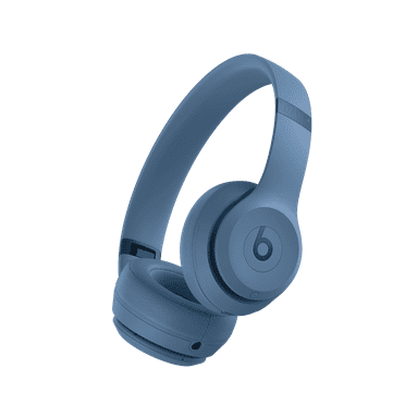 Restored Beats Solo4 Wireless Headphones - On-Ear Wireless Headphones - Slate Blue - Like New (Refurbished)
