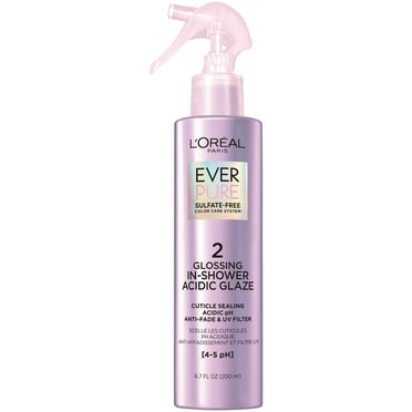 L'Oreal Paris EverPure Sulfate Free Glossing In Shower Acidic Glaze, 6.7 fl. oz.