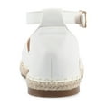thumbnail image 4 of Journee Womens Lyddia Espadrille Flat Sandals, Widths Available, 4 of 9