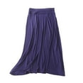 thumbnail image 2 of Antinious Winter Skirts for Women,Skirts for Women Trendy,Dresses for Women Casual Straight Dress With Pocket,Navy,XL, 2 of 3