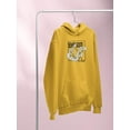 thumbnail image 3 of Sense Good Daisies Hoodie Women -Image by Shutterstock, Female XX-Large, 3 of 4
