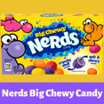 thumbnail image 2 of Nerds Big Chewy Candy Crunchy Shell Outside Soft Chewy Inside Party Favor Treats Stocking Stuffer Gifts on Birthday Thanksgiving Christmas Hallloween, 4.25oz - Pack of 3, 2 of 7