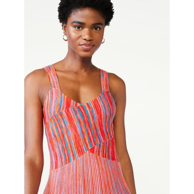 Micro top midi dress