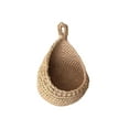 thumbnail image 1 of Cesta de almacenamiento bohemia, soporte para colgar en la pared, soporte para verduras, cesta de cebolla para el hogar, cocina, barra de pared al 18cmx24cmx13cm SM SunniMix Cestas tejidas, 1 of 8