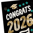 thumbnail image 5 of Year-Dated Graduation Money Holder Cards, Congrats 2026 Grad (10 Cards with Envelopes) Black, Blue, Gold Foil, 5 of 6