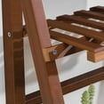 thumbnail image 7 of ColourTree 20 Inch 4-Tier Bamboo Plant Stand Foldable Ladder Shelves, Folding Freestanding Rack With Guardrails, Potted Plant Display Shelf For Living Room Balcony ( Color : Natural ), 7 of 7
