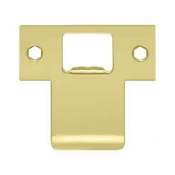 Deltana TSPE250U3 Extended T-Strike (2-3/4" x 2-1/2" ); Bright Brass Finish
