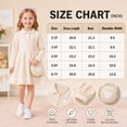 thumbnail image 7 of Aideaone Toddler Girls Long Sleeve Polo Dress with Matching Heart Crossbody Bag 2T-7T, 7 of 7