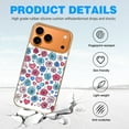thumbnail image 4 of Case For Apple iPhone Air / 17 Pro / 17 Pro Max Series Case, Slim Thin Transparent Flexible Clear TPU Shockproof Phone Case For iPhone 17 Series, Hand Drawing Heart Flower (1), 4 of 6