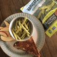 thumbnail image 6 of Harvest Snaps Lightly Salted Green Pea Vegetable Snack Crisps, Gluten-Free Baked Never Fried Healthy Snack, Baked and Crunchy Snacks with Plant Protein and Fiber 2-oz. Pack of 2, 6 of 6