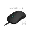 thumbnail image 1 of Rapoo N3610 Wired Optical Mouse Black, 1 of 1