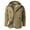 Khaki Tops for Men, variant on IYTR Men's Winter Coats Warm Fleece Thickened Outwear Hooded Jackets with Pockets