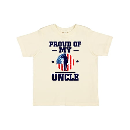 

Inktastic Military Uncle Proud Nephew Boys or Girls Toddler T-Shirt