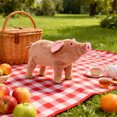 thumbnail image 4 of Realistic Pig Plush Toy, Stuffed Piggy Doll - Approx. 14 Inch (35cm) Size, Soft Cuddly Fabric, Realistic Piggy Features - for Kids, Adults, Home Decoration, Picnic Play, Birthday Gifts, Bedroom Decor, 4 of 6