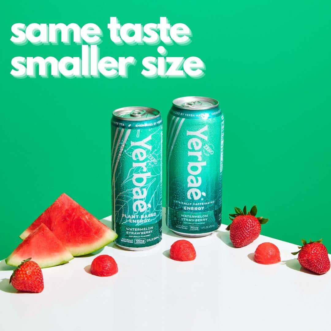 (Pack Of 12) Yerbae Water Sparkling Watermelon Strawberry 12 Fo