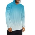 thumbnail image 3 of zfhfof Men's UPF 50+ Sun Protection Long Sleeve Hoodie Shirts UV SPF Outdoor Fishing Pullover Rash Guard T-Shirts for Men, 3 of 7