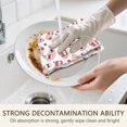 thumbnail image 7 of 4 Pcs Funny Kitchen Towels,White Cow Milk Strawberry Pattern Microfiber Dish Towels,Kitchen Tea Towels,Kitchen Towel Set (18" X 26"), 7 of 7