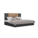 thumbnail image 3 of Cabecera Excelsior Nayea Ajustable Plata Oscuro y Miel para Cama Matrimonial, Queen y King, 3 of 7