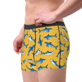 thumbnail image 2 of Fuzoiu Shark Print Print Men's Ultra Breathable Underwear,No Riding Up Boxer Briefs with ComfortFlexible Waistband-XX-Large, 2 of 5