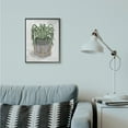 thumbnail image 7 of Stupell Industries Friendly Spider Plant Grey Green Painting Graphic Art Black Framed Art Print Wall Art, 16x20, by House Fenway, 7 of 7