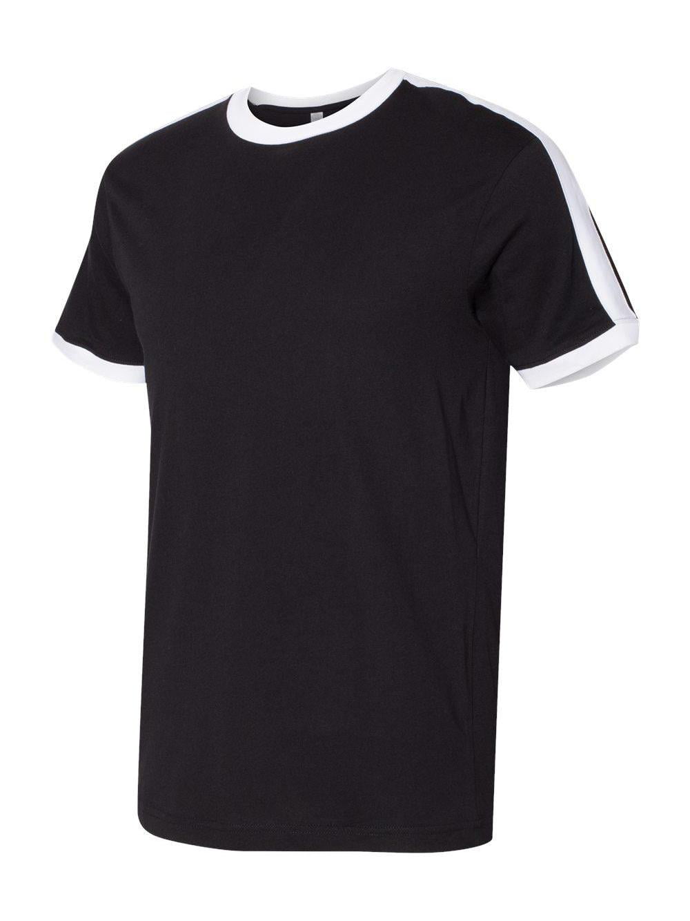 AquaGuard Mens LAT Soccer Ringer Fine Jersey T-Shirt-2 Pack 