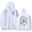 white, variant on Brandon Lake Oh Grave Hoodie Unisex Hooded Sweatshirt Long Sleeve Tracksuit Pullover Coat