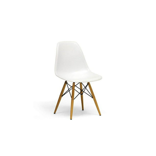 Paris Tower Side Chair With Wooden Legs, Paris Side Chair Set