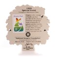 thumbnail image 2 of Cat's Meow Village 4.00In Hospice Memorial Tree, Wood, 1999 Event Retired Cares E991, 2 of 2