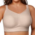 thumbnail image 3 of MEICHEN Wireless Comfortable Soft Bras for Women Full Coverage Everyday No Show Bra Summer Fall Essentials Fashion Clothing, 3 of 7