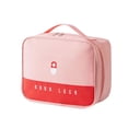 thumbnail image 1 of Inteprter Kit de emergencia bolsa al aire libre vacío impermeable Oxford tela organizador de almacenamiento cierre de cremallera Camping paquete caso Almacenamiento y organización del hogar Rosa Inteprter HA060595-01, 1 of 6