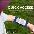 thumbnail image 3 of Pro Athletics Football Quarterback Playbook Wristbands for Adult and Youth - Wrist Coach for All Sports with 3 Compartments Youth One Pack, 3 of 6