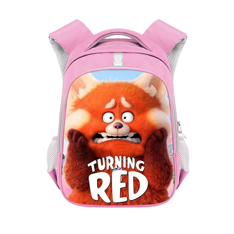 Disney Turning Red Children s backpack Pixar Anime Mei Red Panda Bear Kids Bag Cute Print Backpack for girls kids toys gifts Walmart