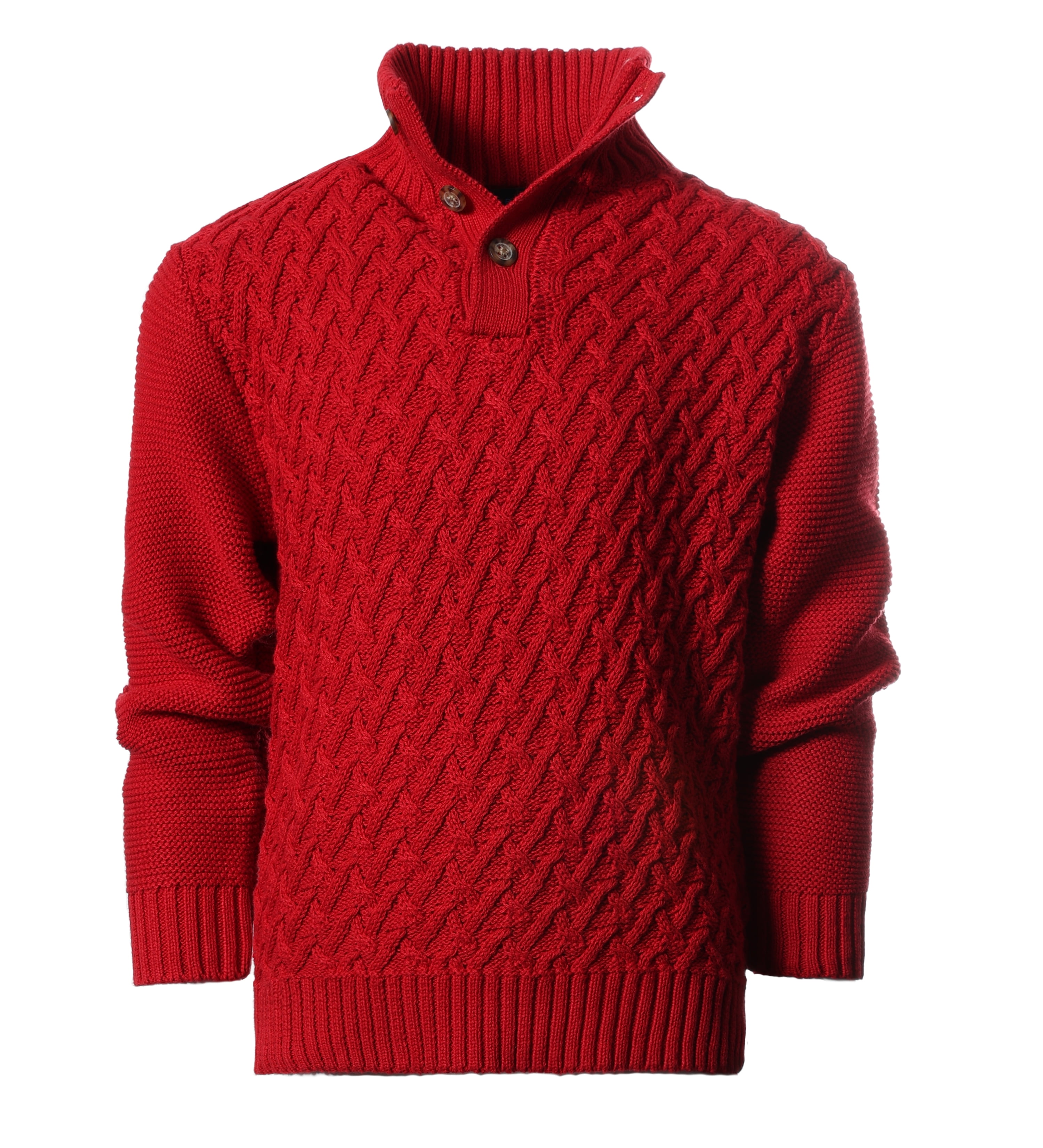 Gioberti Kids and Boys Mock Neck Pullover Knitted Sweater