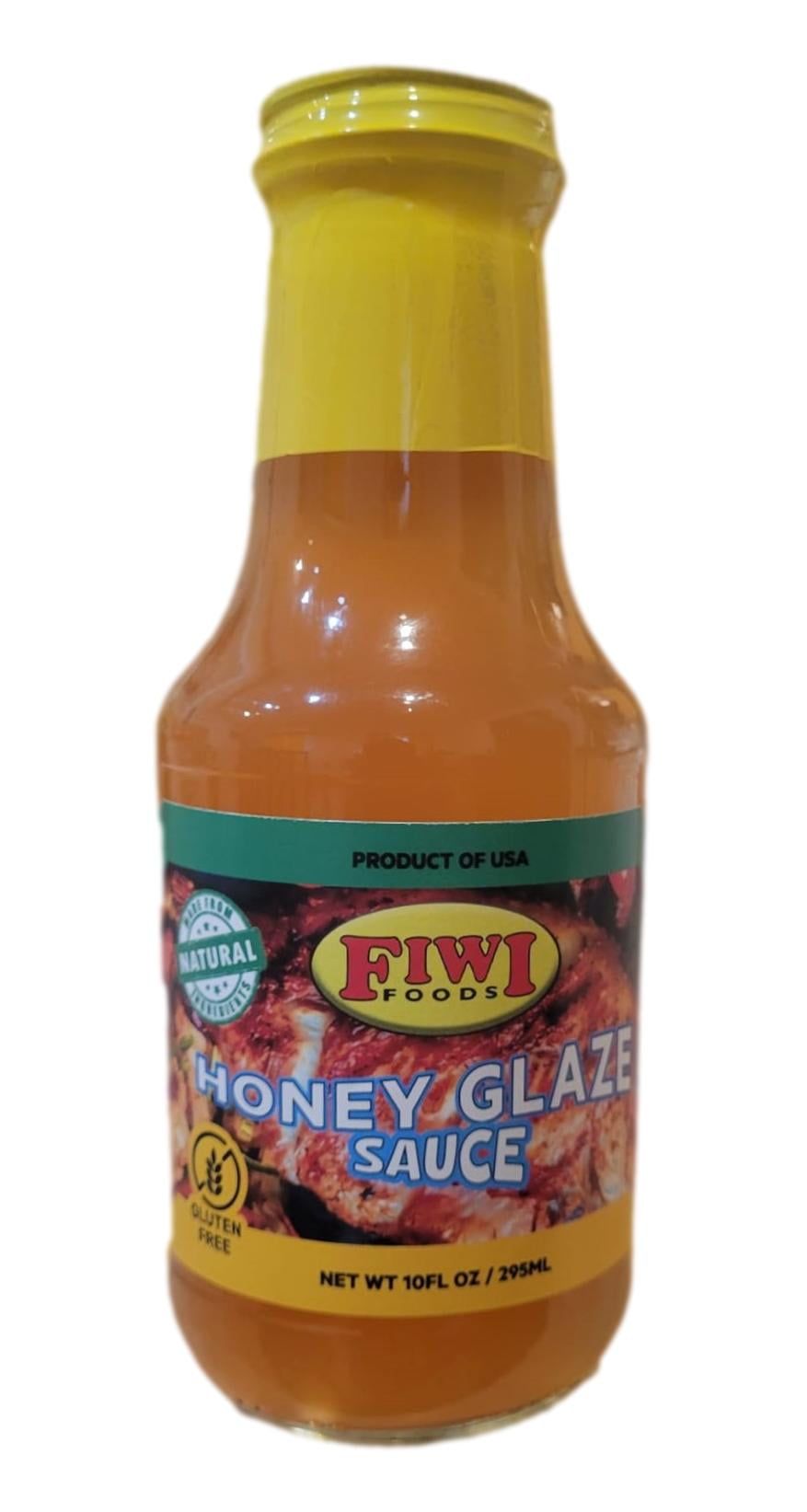 FIWI Foods, All Natural Honey Glaze Sauce 10oz.