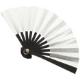 thumbnail image 1 of Shisuyan Mini Folding Paper Fan DIY Miniature Handheld Folding Fan Dolls Fan Photography Prop, 1 of 9