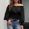 thumbnail image 3 of Women's Top, Off Shoulder Blouse, Versatile Off Shoulder Blouse, Best in Class, 3 of 6