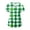 Mint Green, variant on GEWSEY St Patricks Day Scrub Tops for Women Short Sleeve V Neck Scrubs Lucky Shamrock Print Plus Size Medical Uniform Shirts (Light Green, 3XL)