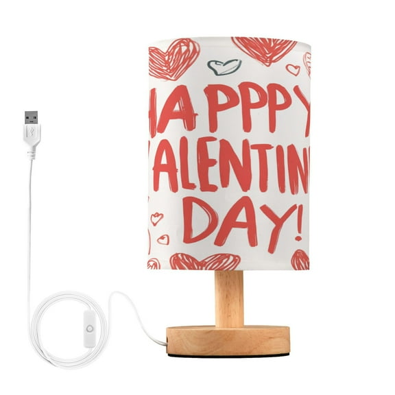 BZSMCE Lamp Modern Red Pattern Of Hearts Creative Patter Night Light