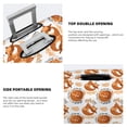 thumbnail image 5 of Daiia Cute Squirrel Luggage Cover, Thickened Washable Travel Luggage Covers, Elastic Unique Baggage Covers for 18-20 inch Luggage-Small, 5 of 9