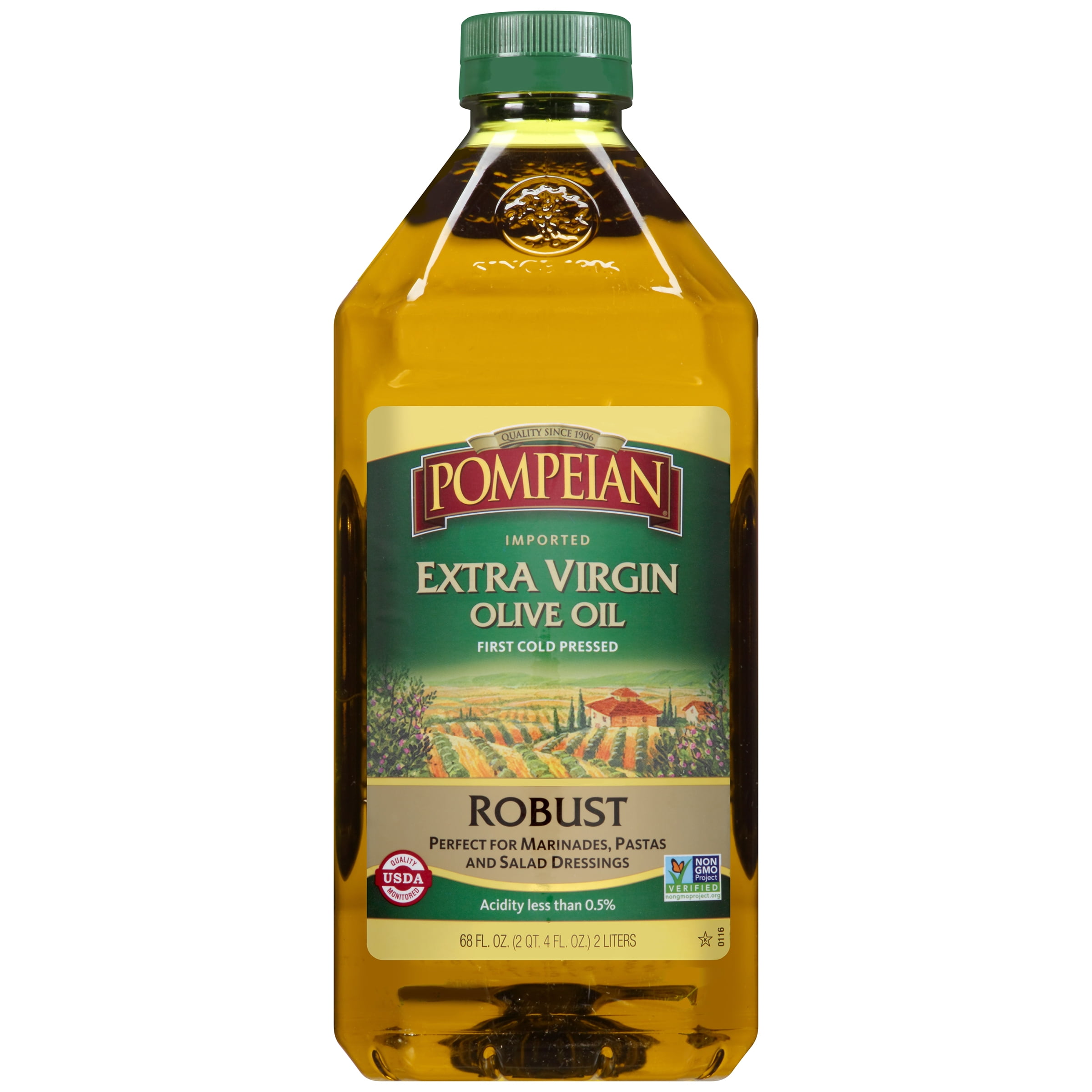 Pompeian Extra Virgin Olive Oil Robust 68 0 FL OZ Walmart