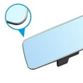 thumbnail image 2 of Espejo retrovisor antideslumbrante sin marco HD El espejo gran angular panorámico interno elimina los puntos ciegos en automóviles, todoterrenos y camiones: plano, 11 pulgadas, 2 of 4