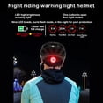 thumbnail image 4 of Casco de Ciclismo Advancent Negro L Con Luz LED, 4 of 6
