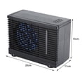 thumbnail image 5 of Ventilador de enfriamiento para automóvil, camión portátil de 12 V Mini Ventilador de enfriamiento de agua evaporativa de enfriamiento de aire, 5 of 5