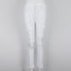 thumbnail image 4 of Pantalones vaqueros de mujer Colco Rasgados Ajustados Mezclilla Elásticos S Blanco, 4 of 8